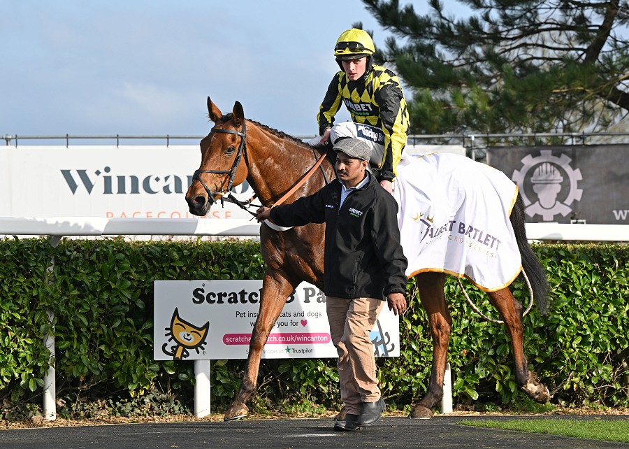 No laughing matter as Postponed hits winning run!